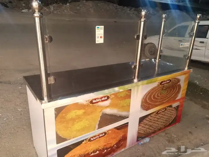 طاوله استيل مترين دورين مقفص ب استيل من كل الاتجاهات 3