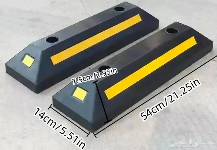 مصدات ربل ثقيل لمواقف السيارات 3