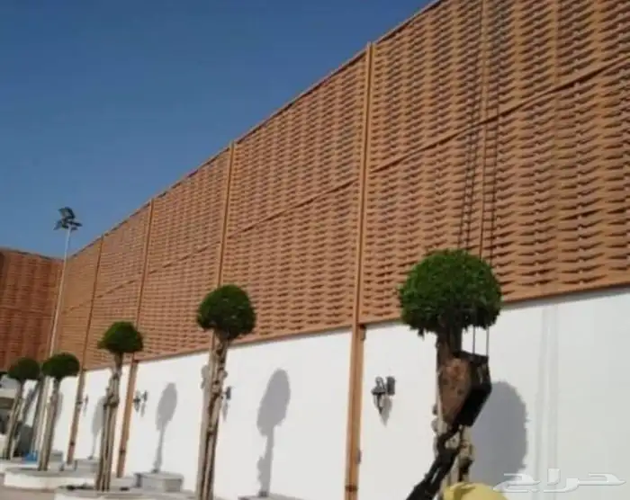 سواتر حديد سواتر قماش تغطيه ممرات فلل تغطيه احواش ستارة 0