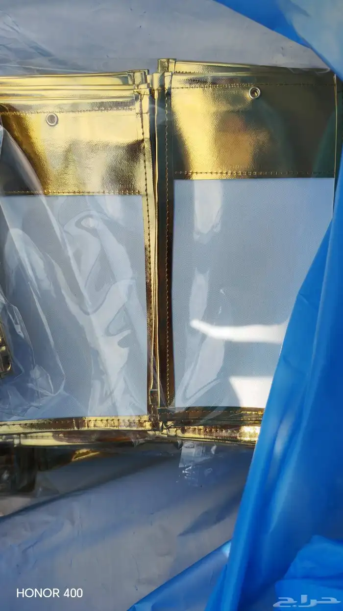 جراب منع التصوير ذهبي فخم وقوي 4