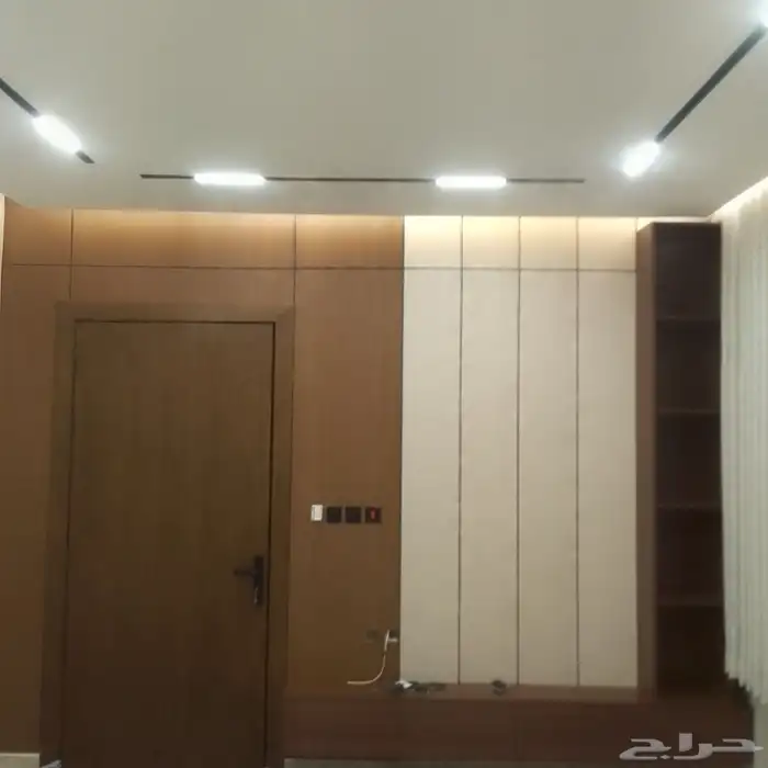 تصميم ديكورات داخليه فخامة خلفيات شاشه بلازما ومداخل مرايا 1