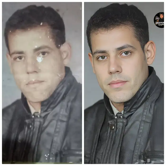 ترميم الصور القديمة بجودة عالية بدون التغيير في ملامح الوجه 0