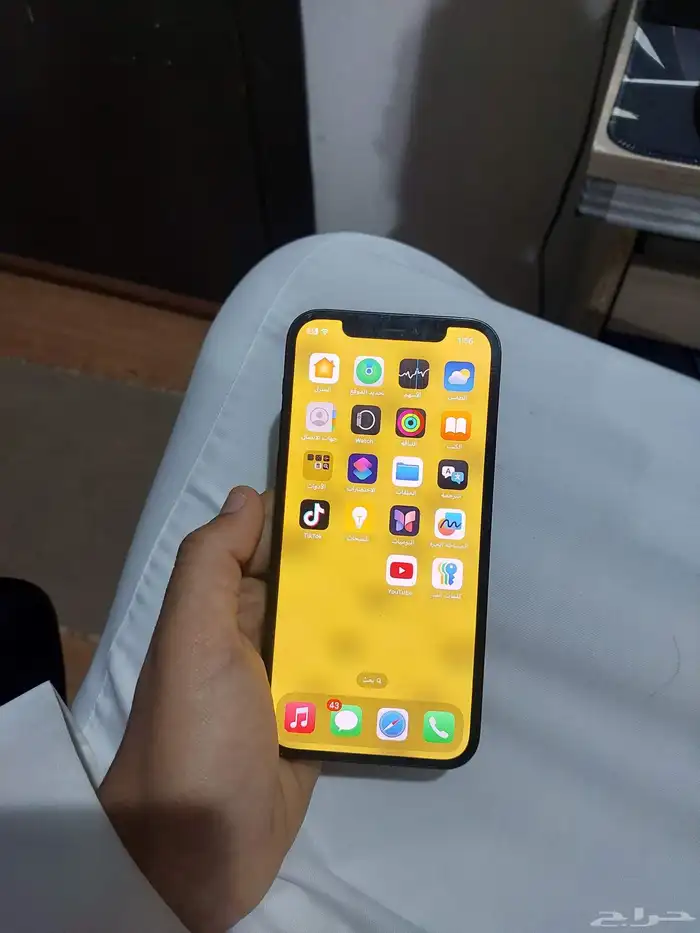 ايفون 12 برو مستعمل نظيف لون كحلي 3