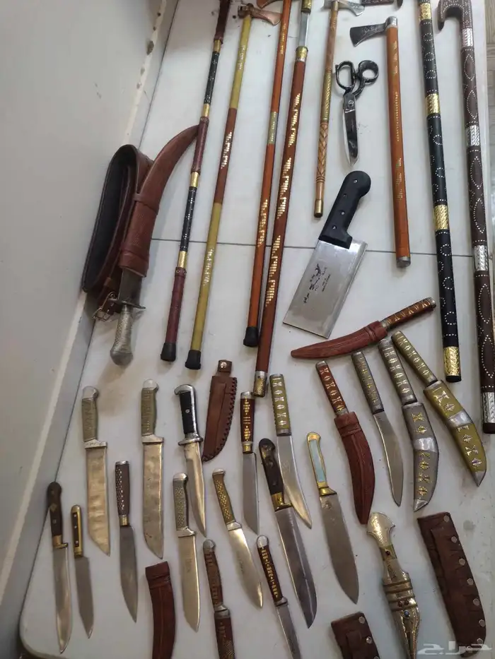 مقتنيات من مشاعيب وسكاكين 0