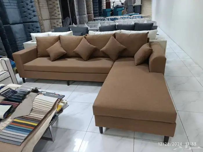 كنب جديد جاهز وبسعر المصنع شامل التوصيل 8