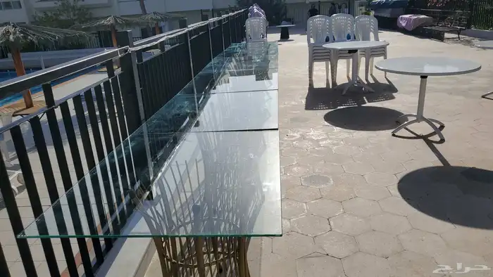 تاجير طاولات زجاج 2