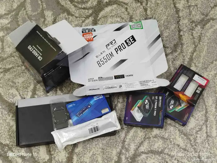 PC RTX3060 ابيض بالكامل 2