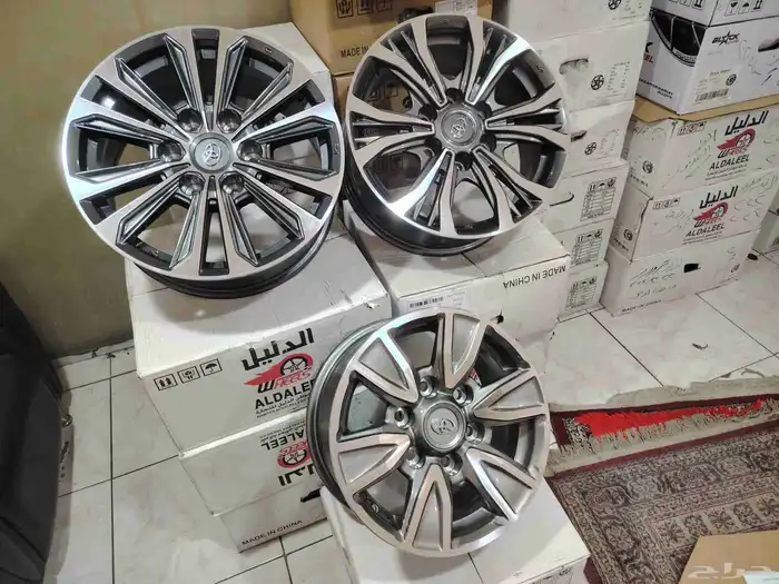جنوط هايلكس دبل مقاس 15 و 17 درجة أولى 6