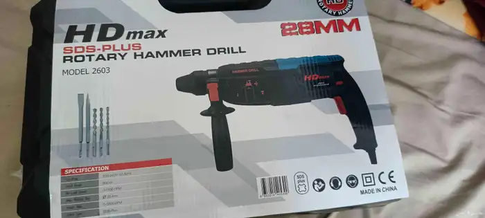 دريل HD max جديد لم يستخدم 7