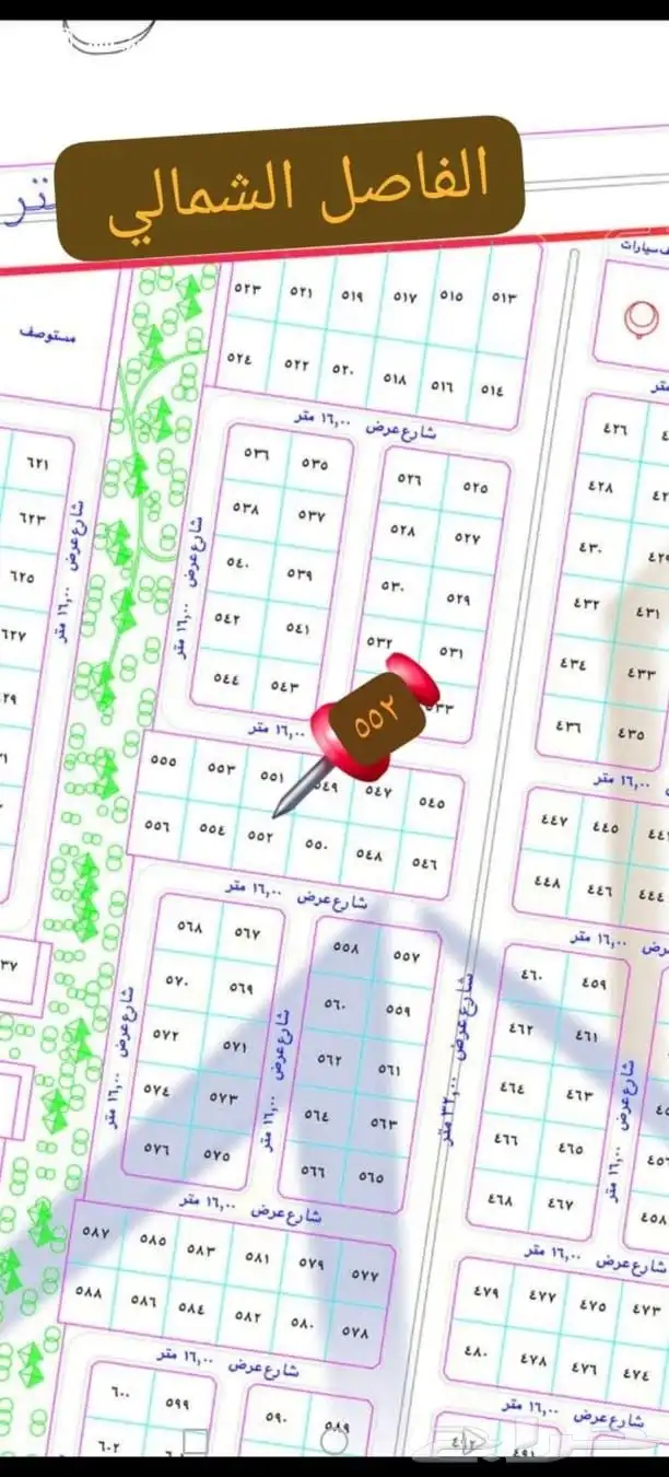 نص ارض للبيع في مخطط جوهرة العروس الجزء 2ك حي الجزيرة 4