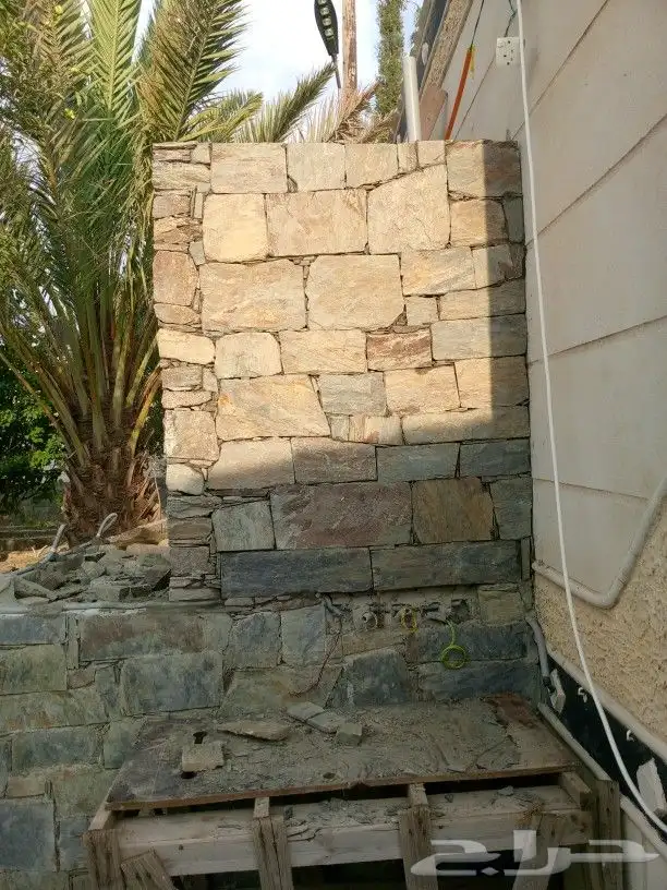 معلم حجر تلبيس وبناء وربراب وديكورات اسمنتية 2