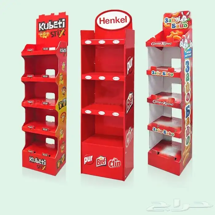استاند رفوف عرض المنتجات تصميم حسب الطلب 3
