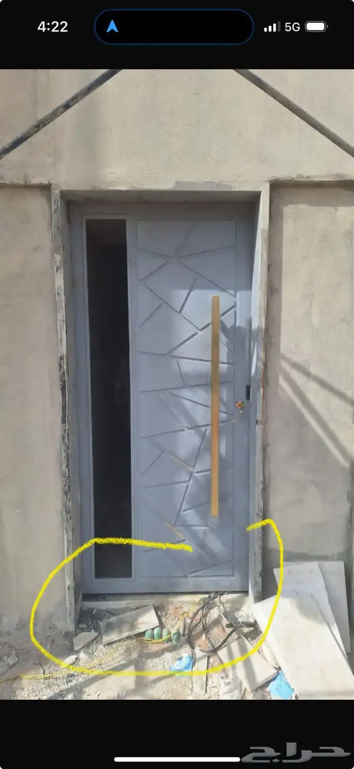 ابواب حديد و كلادنج صناعية الشفاء 8