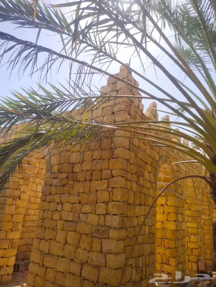 غرفه حجر غرفه خذان حجر جدار مشب كمار اجار مدخنه شوايه مندي 2
