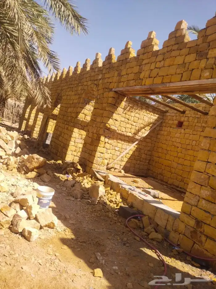 غرفه حجر غرفه خذان حجر جدار مشب كمار اجار مدخنه شوايه مندي 0