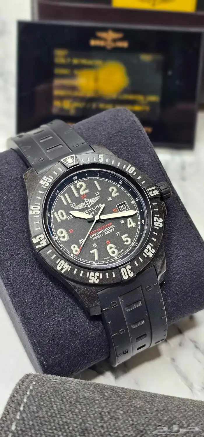 ساعه Breitling بريتلينغ اصليه كاربو فايبر خفيفه 5