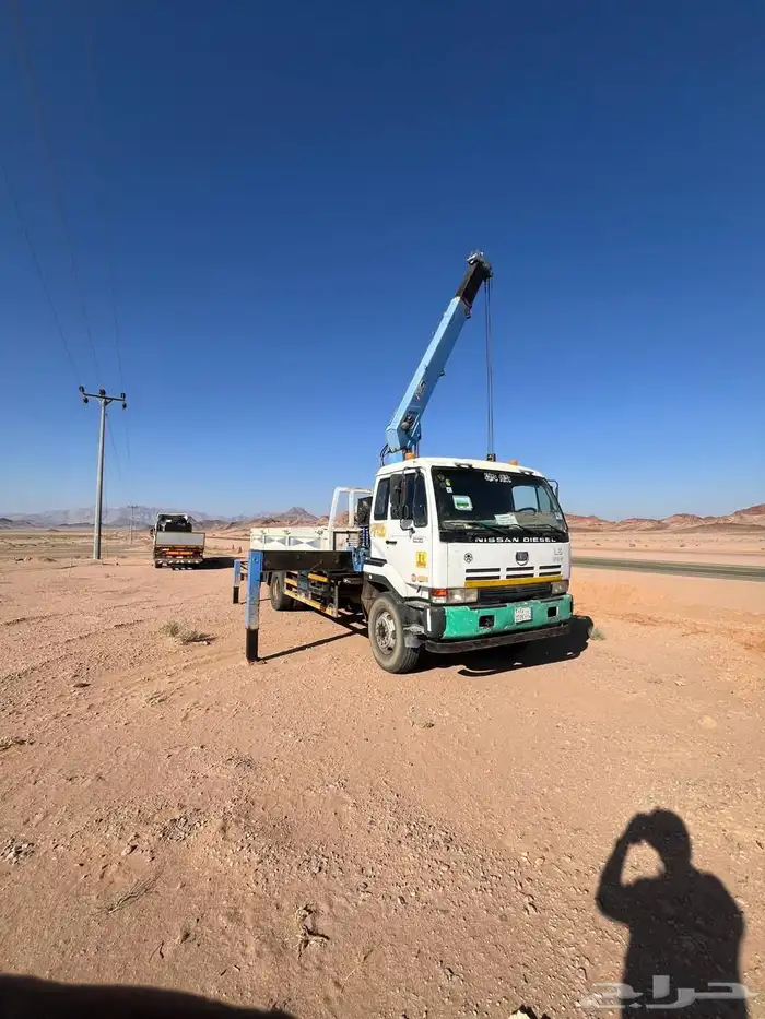 كرين سطحه 7طن للايجار اليومي ولمشاوير داخل وخارج تبوك 4