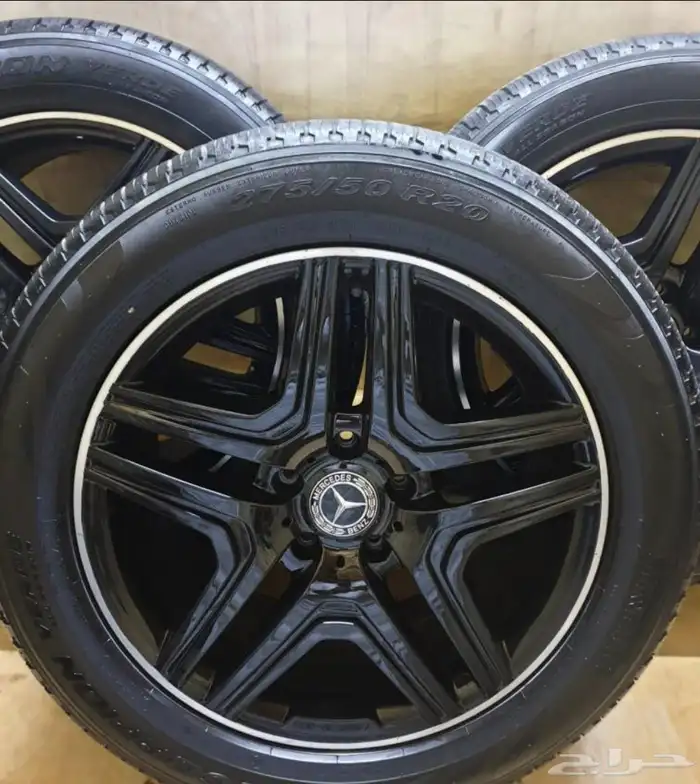 جنوط مرسيدس G Class 2017 AMG مع كفرات نظيفه 0