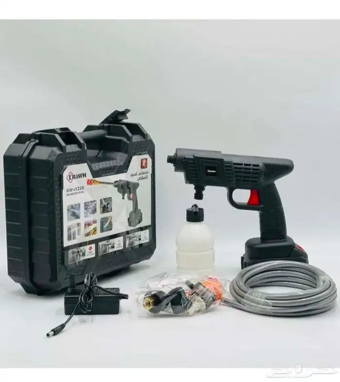 مضخة غسيل كراون بالبطاريه 1