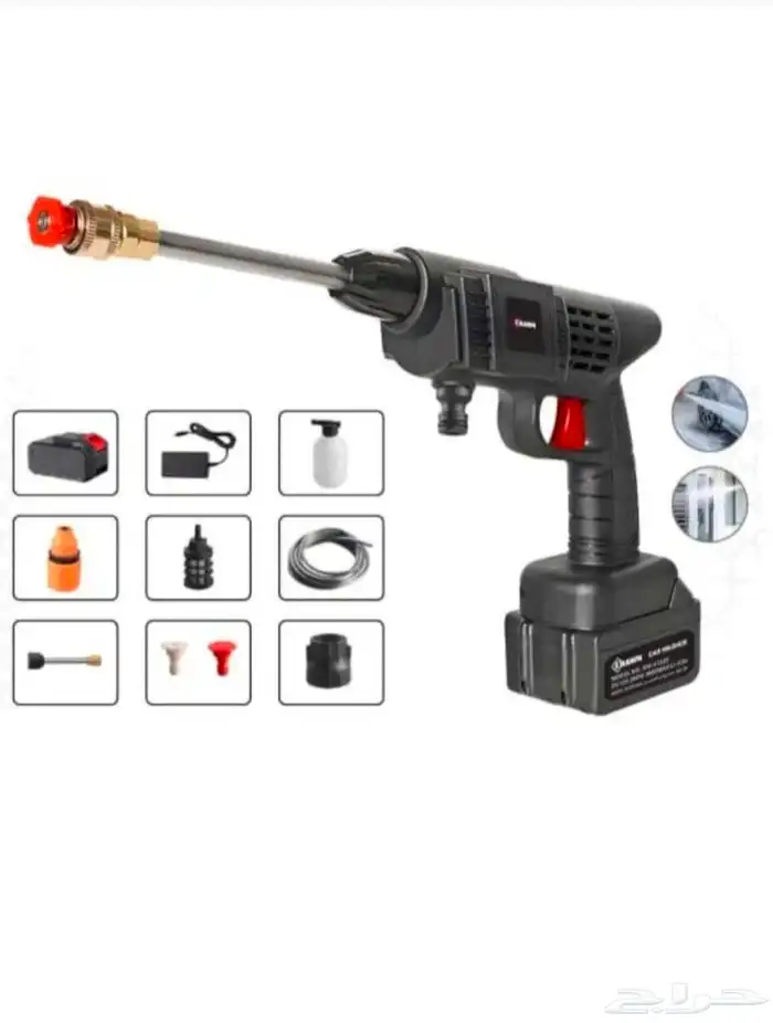 مضخة غسيل كراون بالبطاريه 2