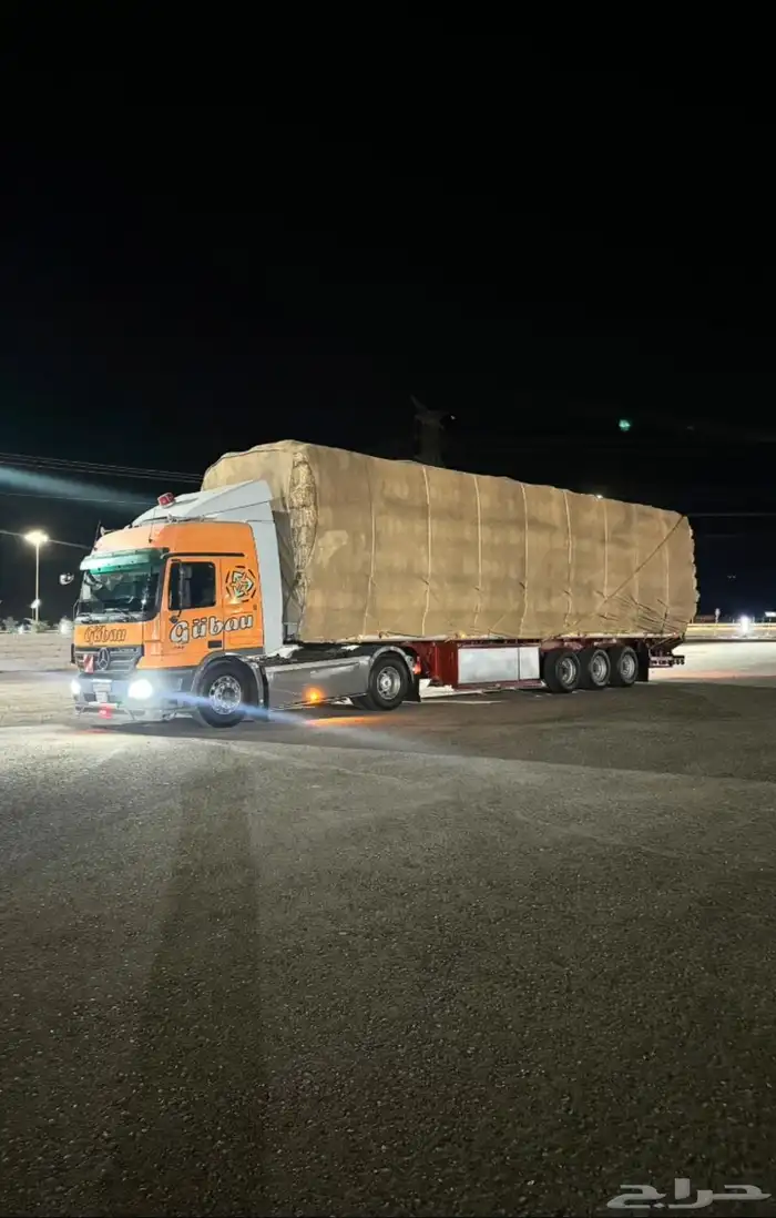 تريله لنقل البرسيم 0