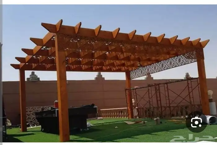 حداد مضلات سواتر برجولات سندويش بنل جميع اعمال الحداده 4
