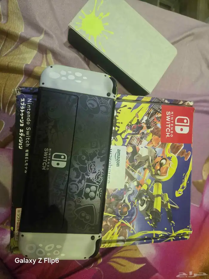 نينتندو سويتش اوليد Nintendo switch oled splatoon edition 1