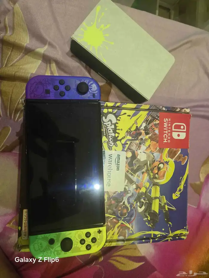 نينتندو سويتش اوليد Nintendo switch oled splatoon edition 2