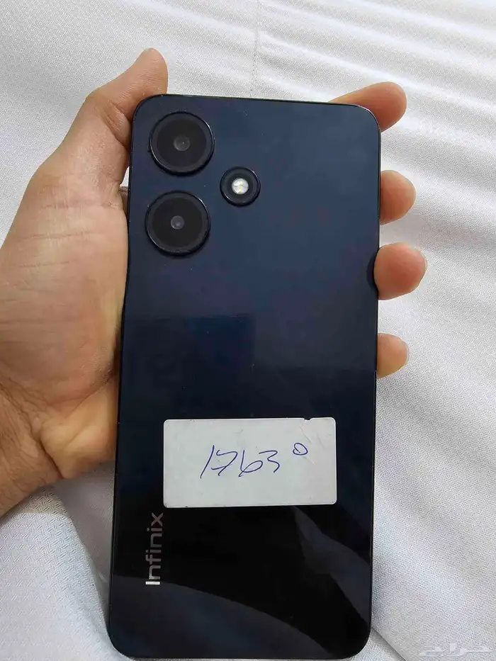 جوال انفنكس مستعمل مغيره شاشه فيها كسور زي ماهو موضح 0