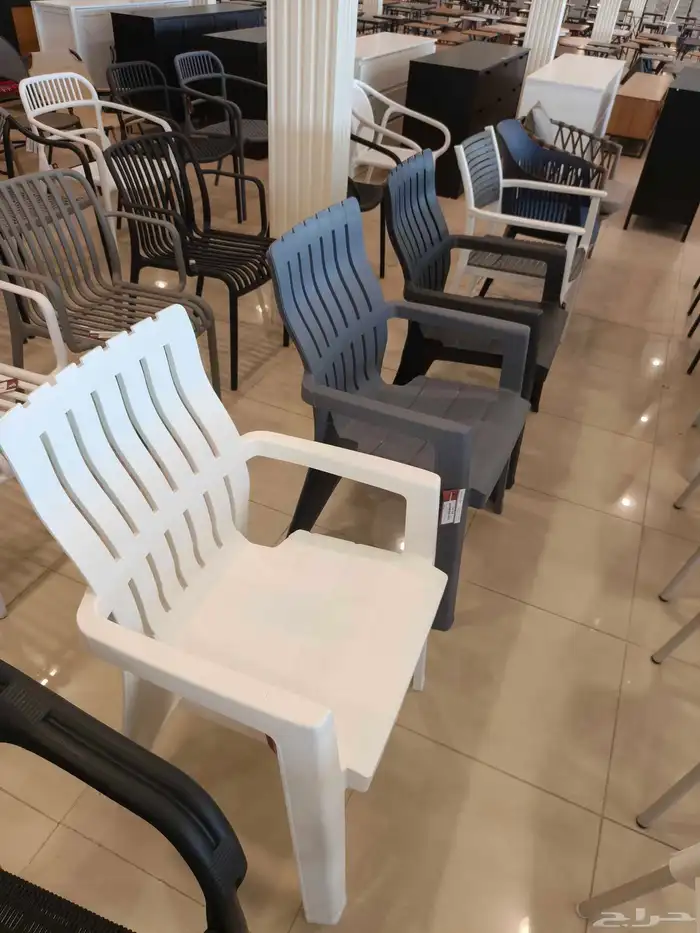 كراسي وطاولات بجميع أنواعها وأشكالها المختلفة 4