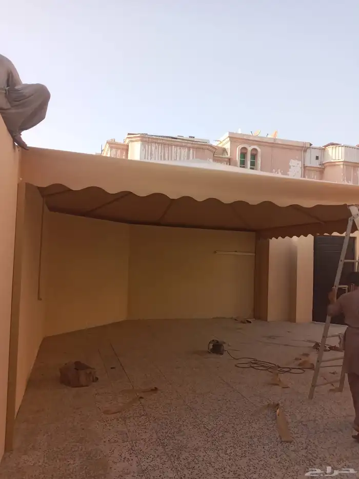 جلسات خارجيه مظلات سواتر 7