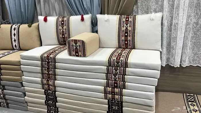 تفصيل جلسات ارضيه و جلسات خارجيه و جلسات شعبيه و ستائر و كنب 4