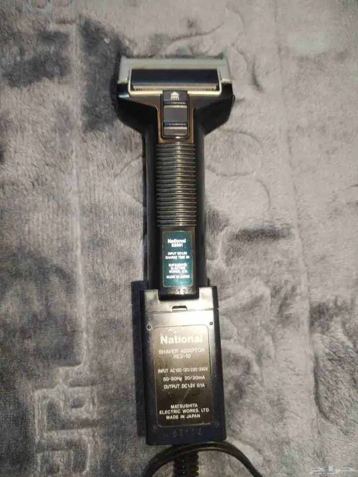 مكينة حلاقه وتنعيم 2 في 1 ناشيونال من الستينات 10