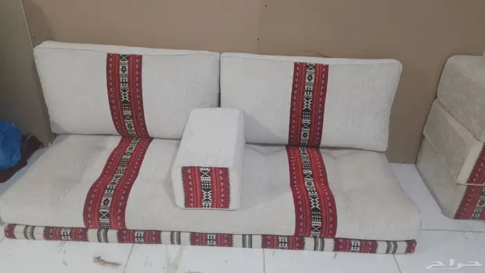 تفصيل جلسات ارضيه و جلسات خارجيه و جلسات شعبيه و ستائر و كنب 0
