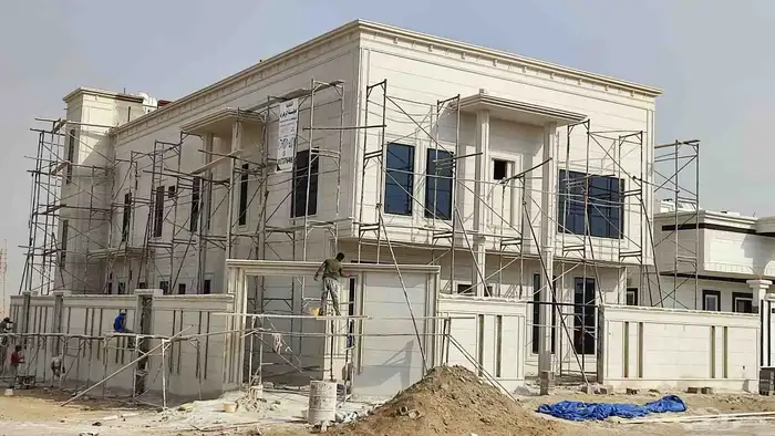 لياسه ملونه بديل الحجر للواجهات والاستراحات ت055727643 3