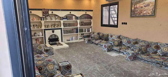 إستراحة للبيع المشاعلة الربيع الثاني مساحة 4000 متر 4