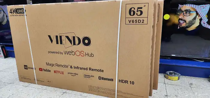 احدث اصدار اقل الاسعار سمارت4k QLED شاشات تلفزيون توصيل فوري 16