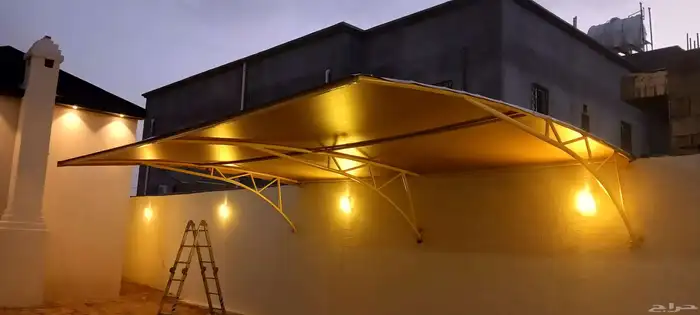 حداده عامة قرميد ومظلات دكور ومظلات سيارات وسواتر 21