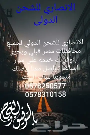 الانصاري للشحن الدولي 1