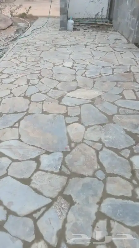 معلم حجر بنيان وتلبيس ورص احواش وممرات 5