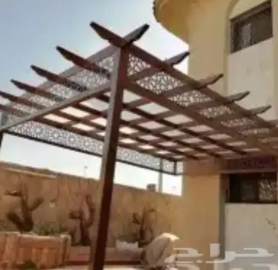 جلسات خارجيه مظلات سواتر 5