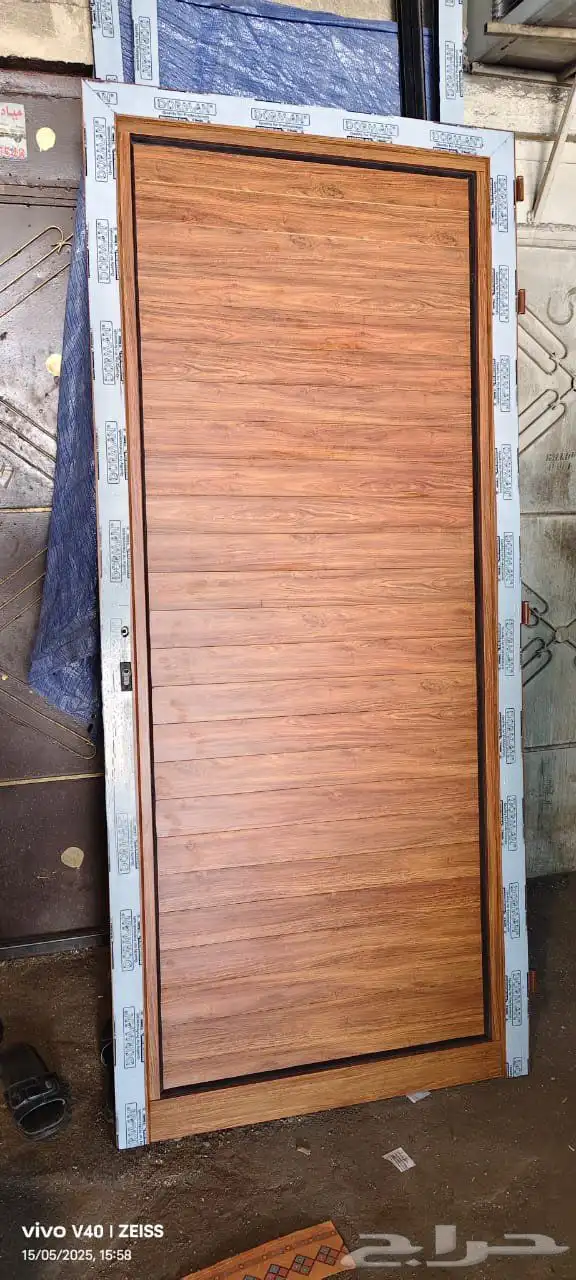 باب المنيوم شرائح شباك 0