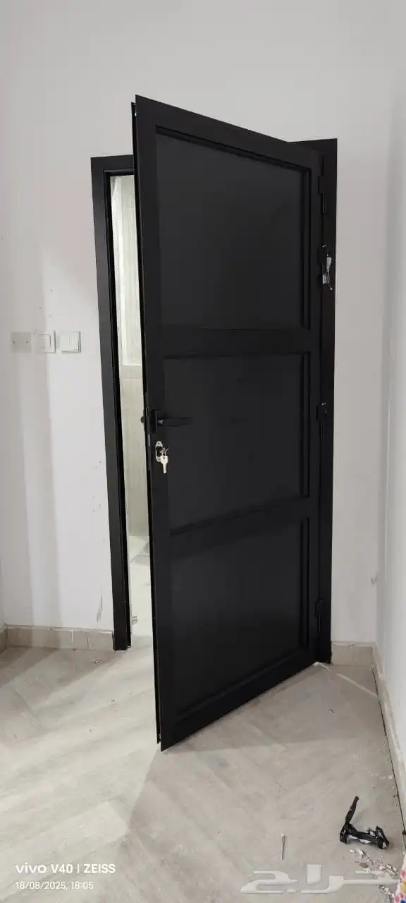 باب المنيوم شرائح شباك 1