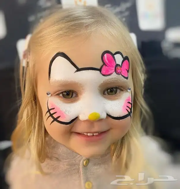 رسم على الوجه 7