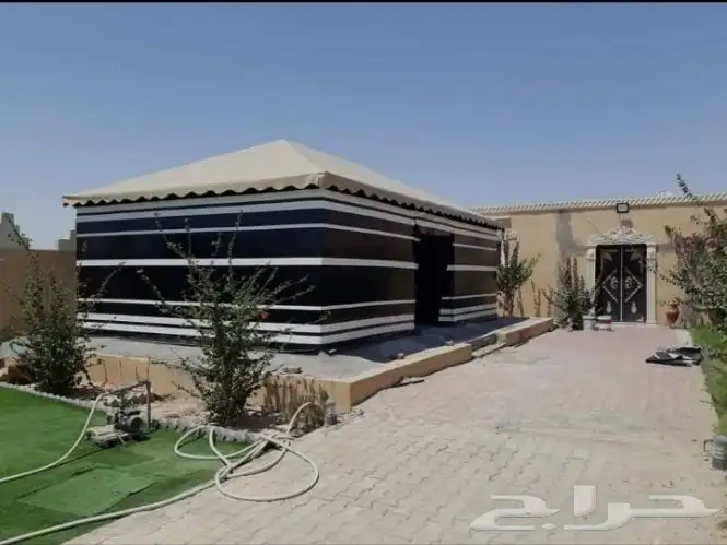 تركيب بيوت الشعر الملكي 6