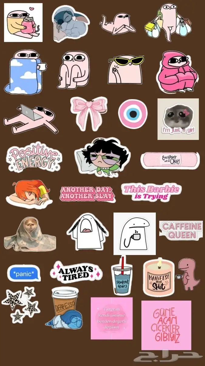 ملصقات استيكرات 0