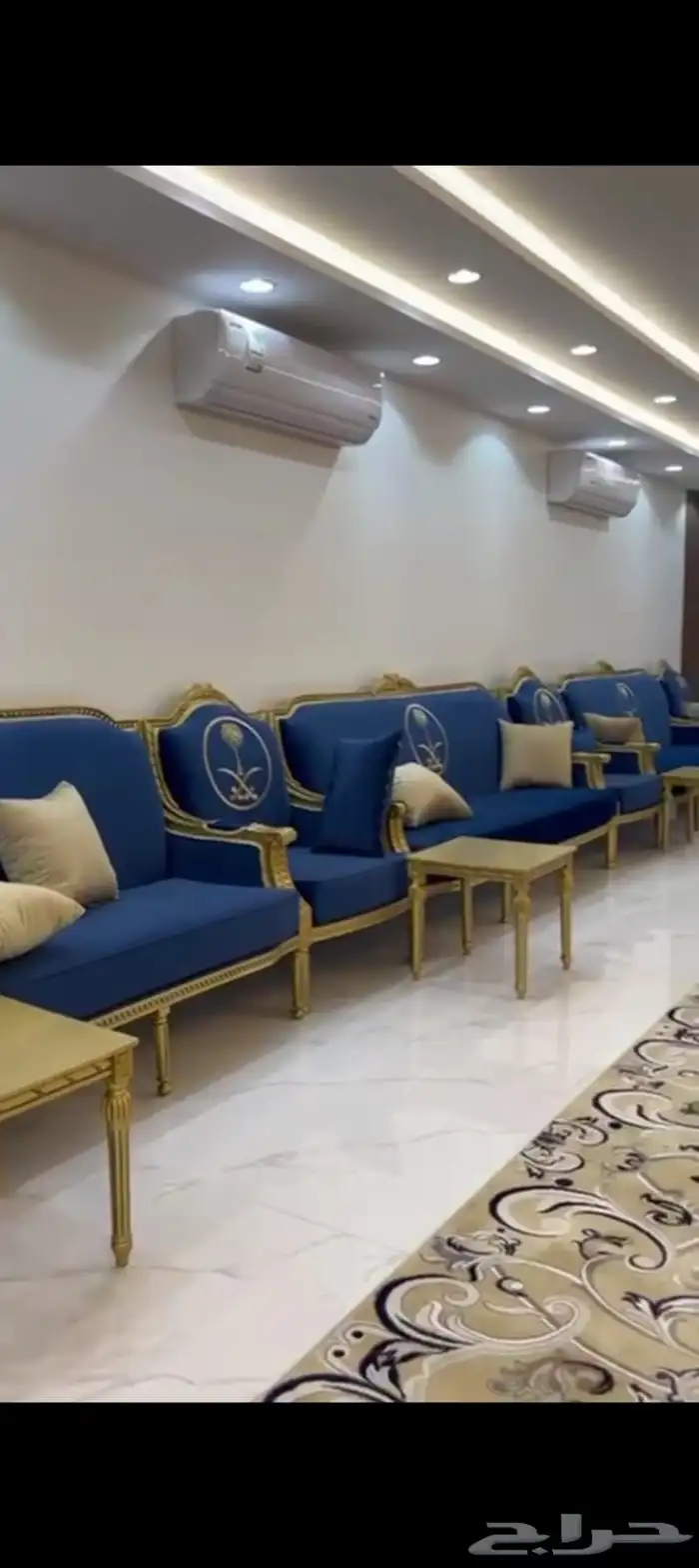 مفروشات وأثاث كنب ملكي شغل مصري 9