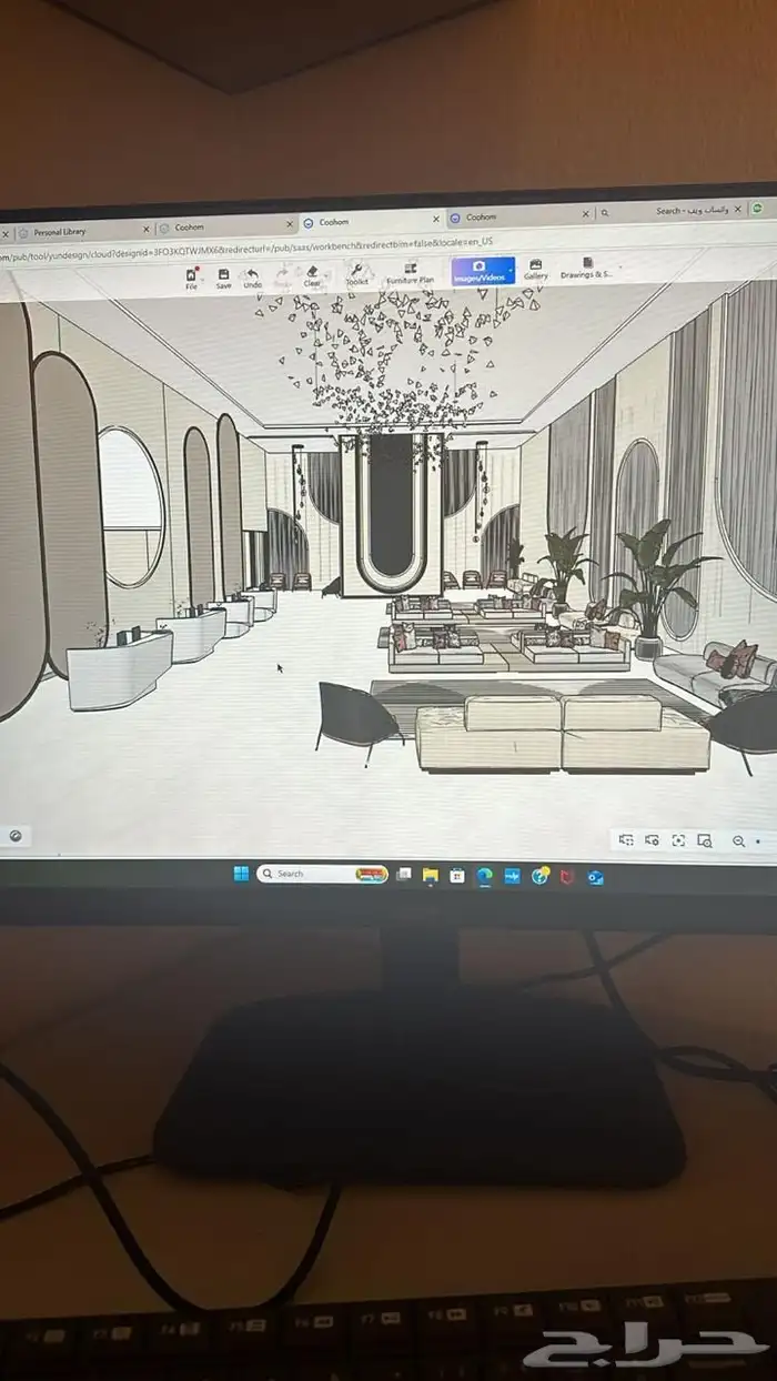 أنا مصممه ديكور   متاخ تنفيذ   مع اشراف كامل العمل 4