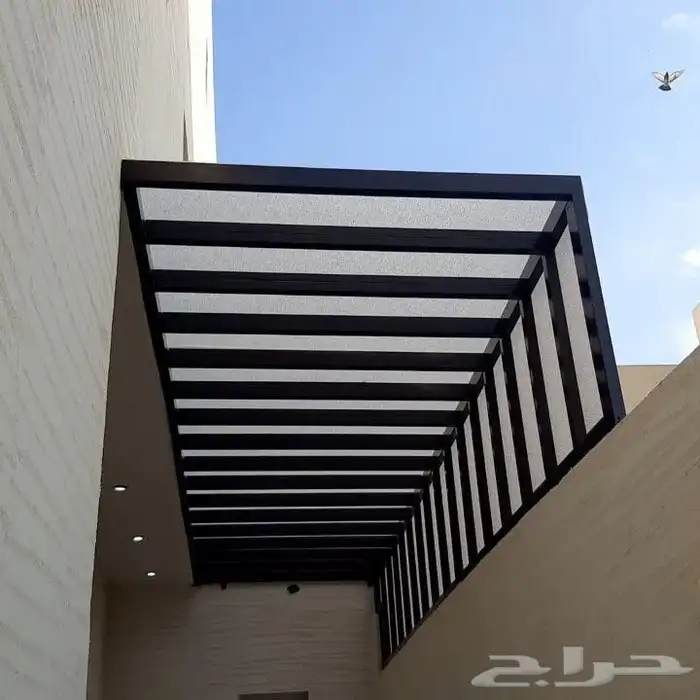 حداده عامه قرميد و مظلات سيارات وسواتر وغرف زجاجيه 16