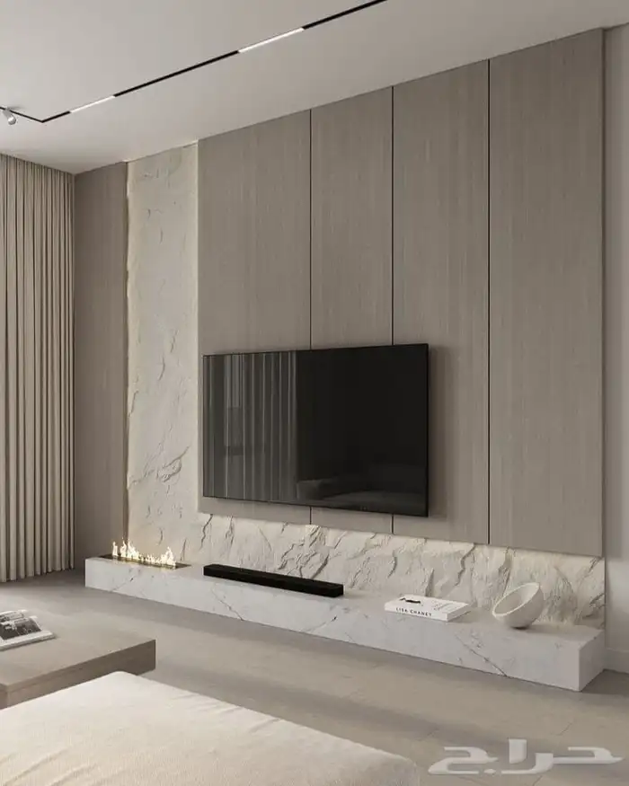 بديل الشيبورد ورق الجدران ديكورات بديل الرخام تكسيات خشبيه 0